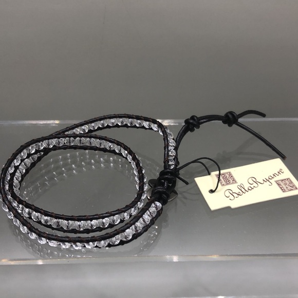 Stella and dot long wrap bracelet + Bella Ryann long wrap crystal bracelet - Picture 4 of 5